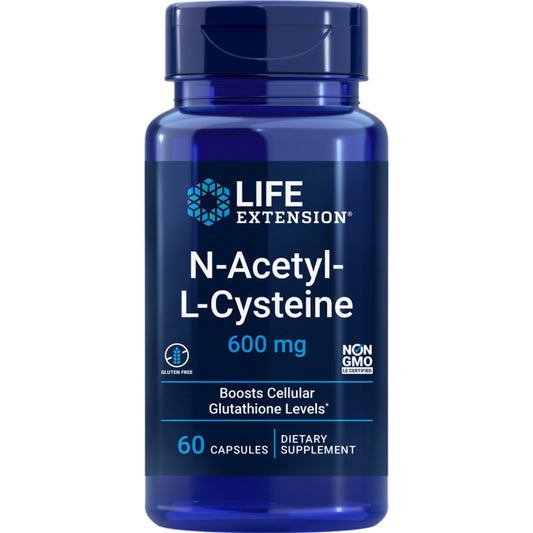 N-Acetyl-L-Cysteine (NAC) 600 mg - Life Extension